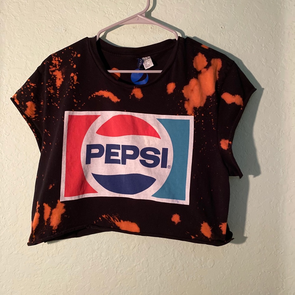 Pepsi crop distressed